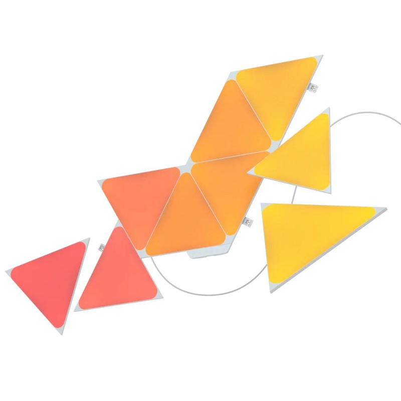 Nanoleaf Shapes Triangles Starter Kit - 9 Panels - إضاءة